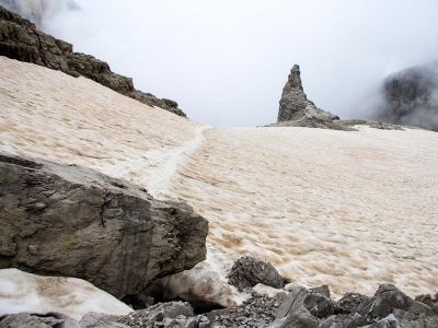 016-Im Klettersteig Sentiero Benini